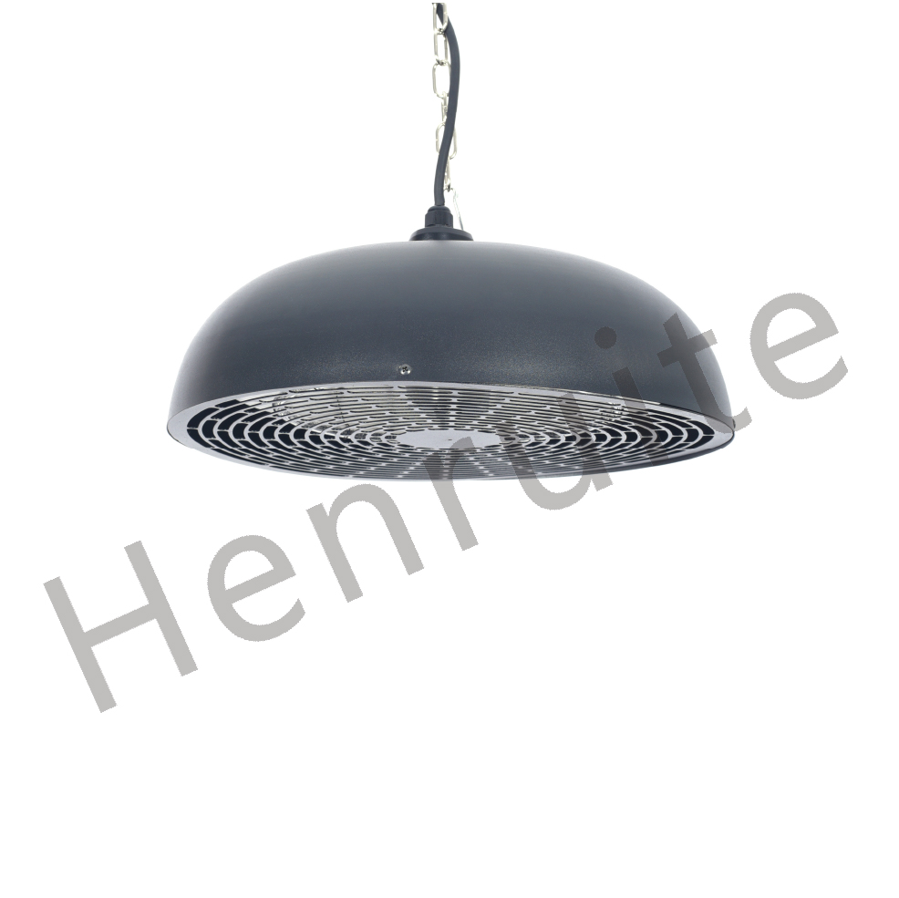 Infrared wall heater for bathroom